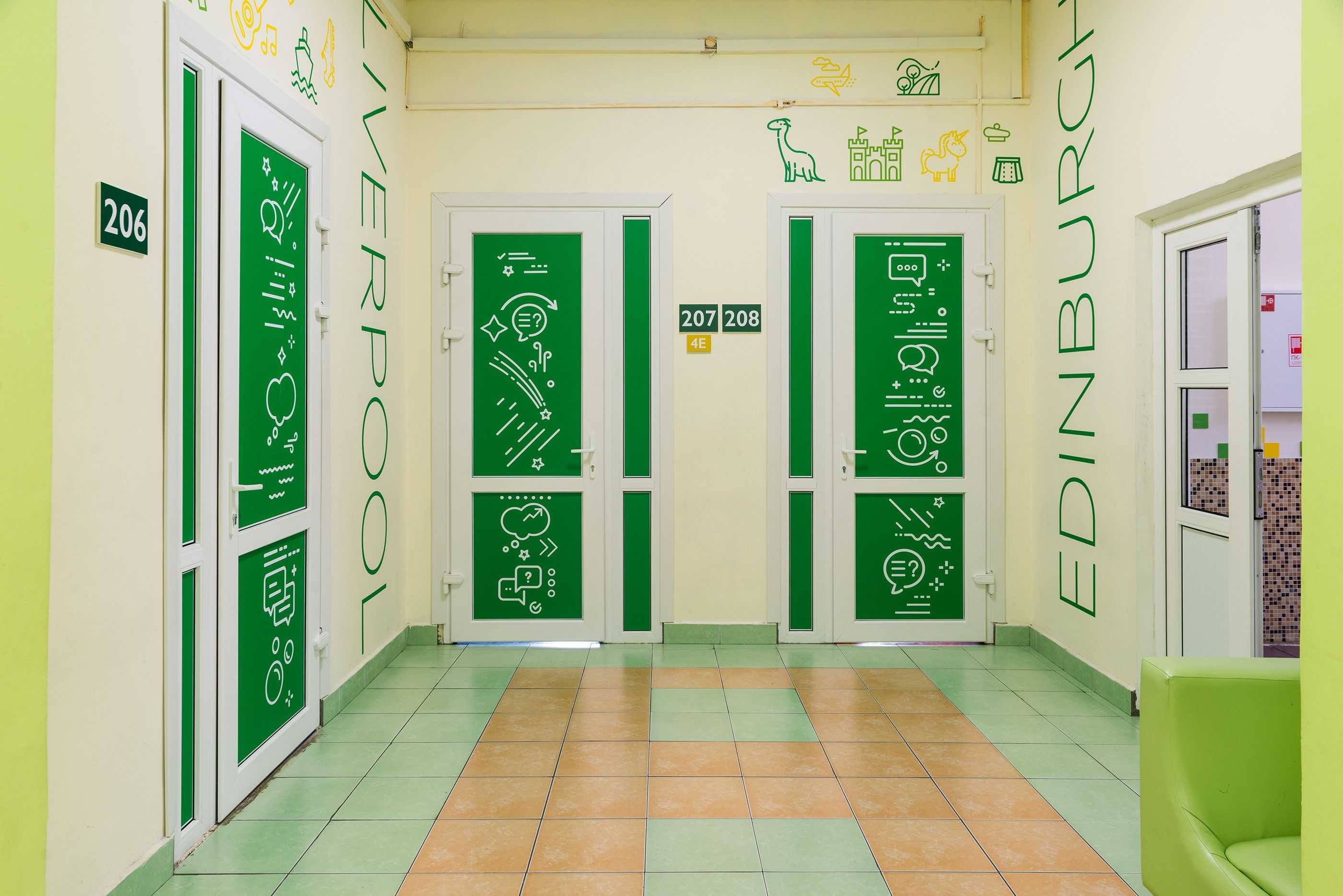 Оформление класса на новый год