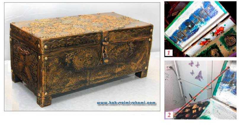 Мастер-класс. из грязи в князи: новая жизнь старого сундука
