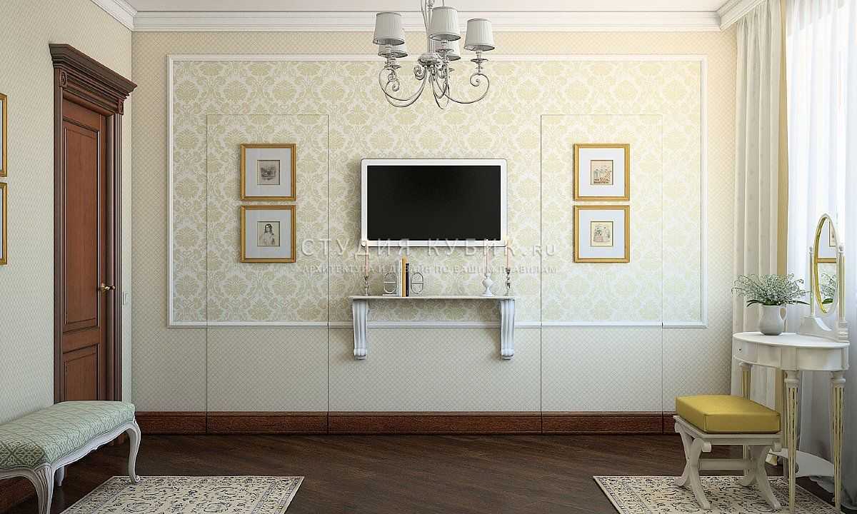 Обои в рамке на стене в интерьере: пошаговая инструкция изготовления молдингов и обоев в рамке + фото самых интересных решений и дизайна