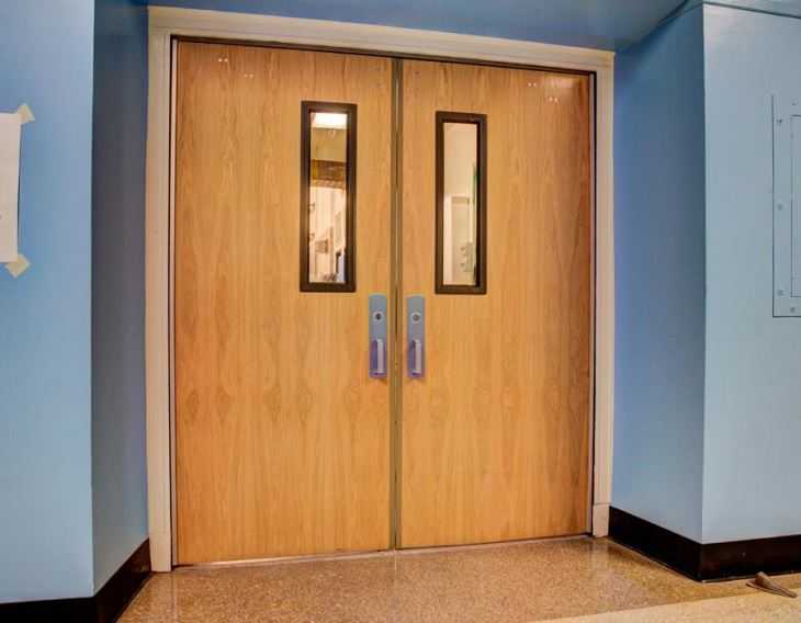 Двери для учебных заведений