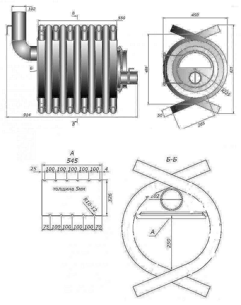 Печь булерьян (бернеран): преимущества, недостатки, делаем своими руками