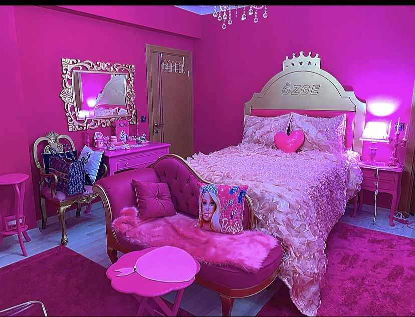 Кукольная жизнь аппликация лепка моделирование конструирование комната для барби картон гофрированный клей тесто соленое