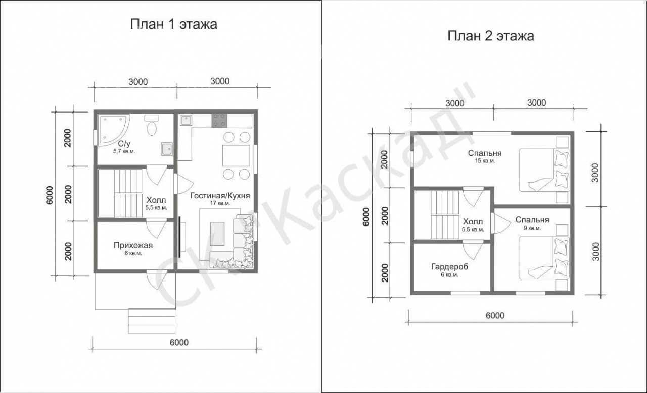 Проекты двухэтажных домов: особенности планирования и фото-примеры