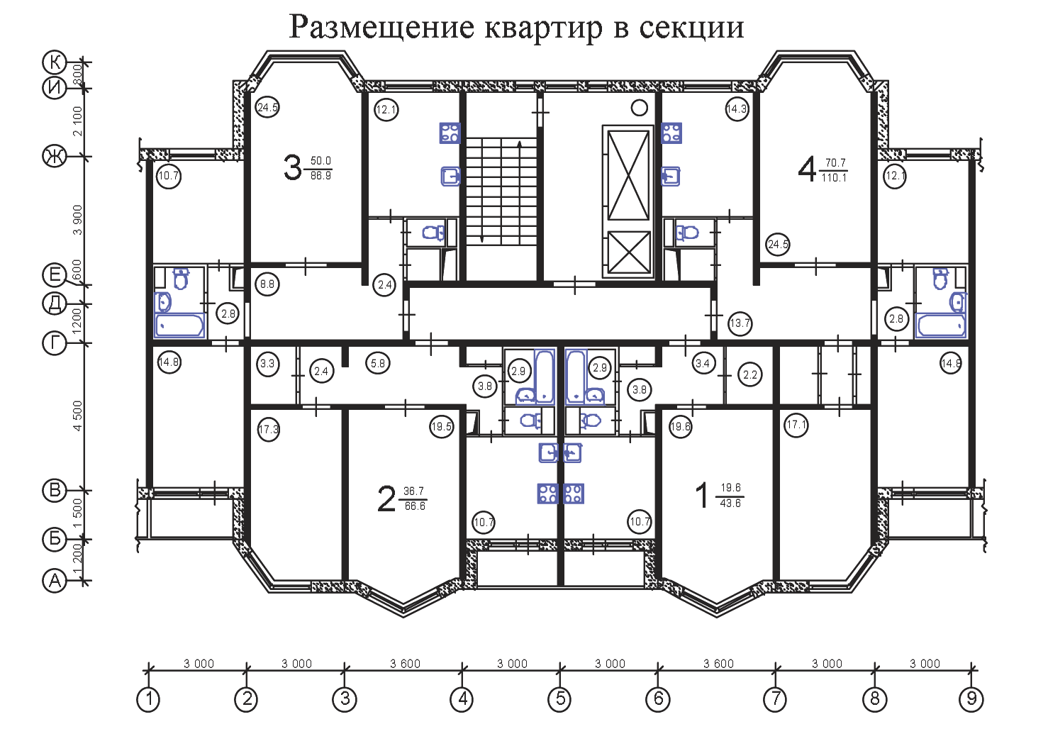 Квартира 56 кв. м. – варианты перепланировки, зонирование и подбор стиля для небольшой современной квартиры