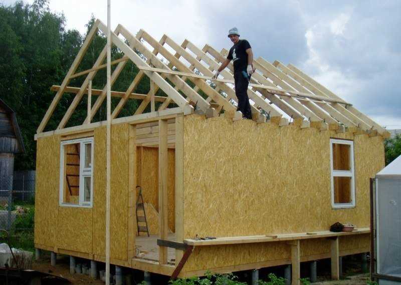 Пол из осб (osb, осп): по лагам, по бетону, по черновому настилу