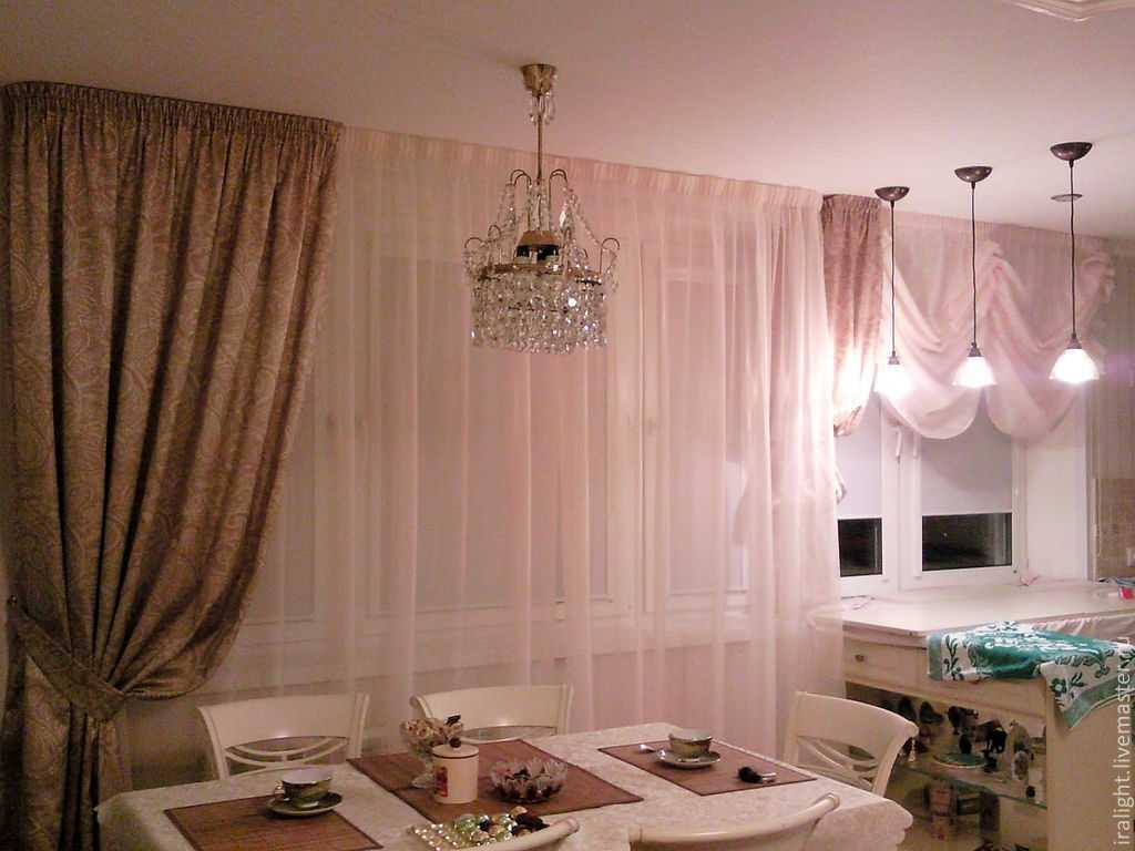 Шторы на кухню (126 фото) — современные идеи коротких и длинных занавесок