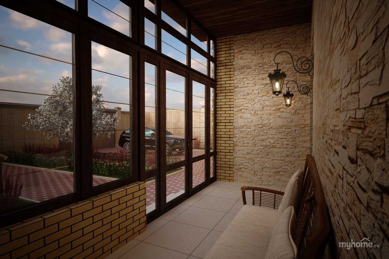 Тамбур в частном доме [лучшие идеи и варианты отделки]