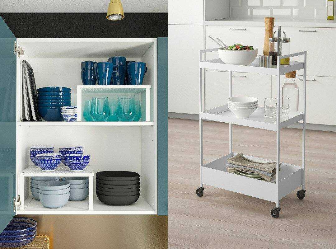 Сундук ikea рюссби и вазы ikea  пс 3d model
