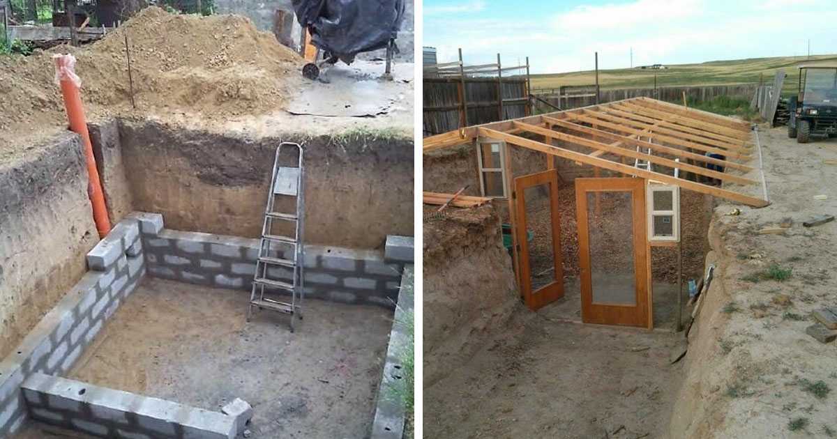 Погреб в частном доме своими руками: вентиляция погреба, устройство помещения, чертежи