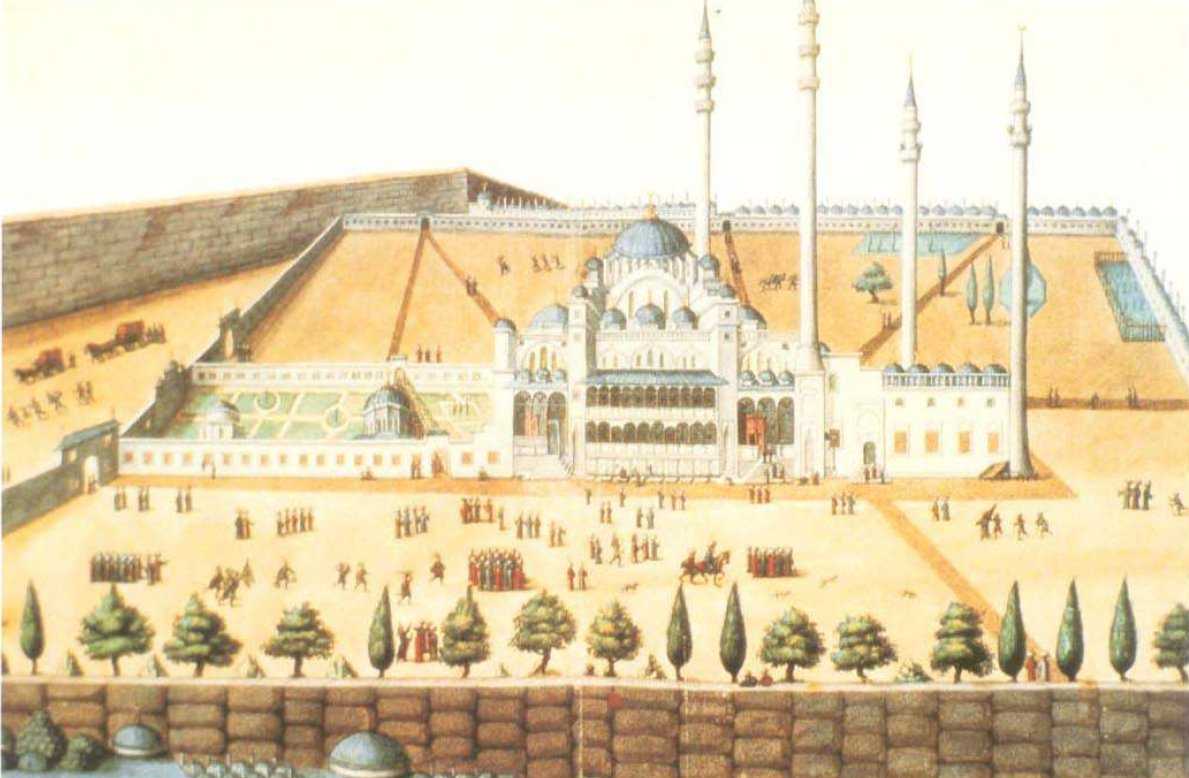 Старый дворец в стамбуле (эски сарай, дворец слёз) – половинка луны