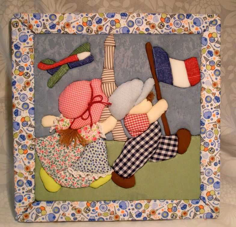 Картины из ткани - пошаговая инструкция для начинающих (80 фото)