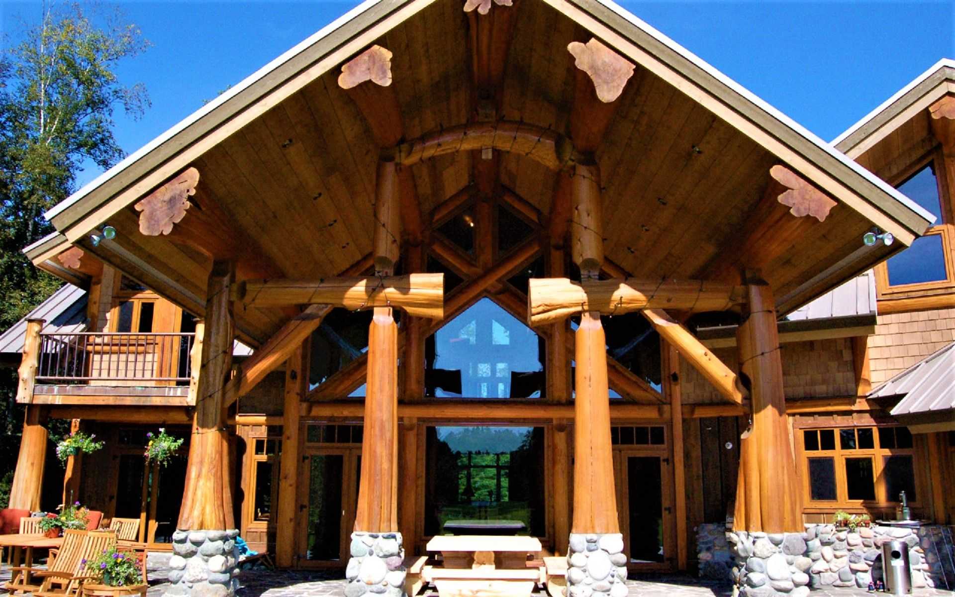 Пост энд бим (post & beam): технология не для всех или оно того стоит