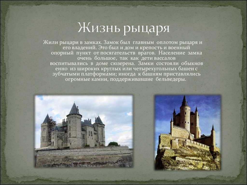 Интерьер средневекового замка