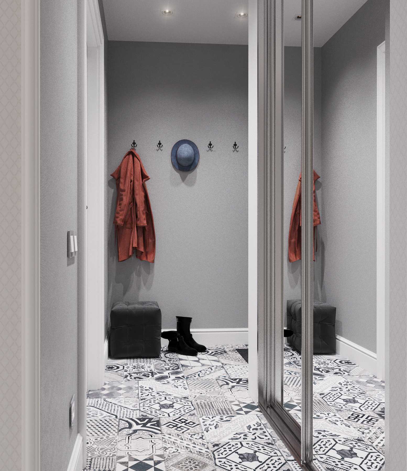 Серая прихожая: актуальные сочетания серого в прихожих - smallinterior
серая прихожая: актуальные сочетания серого в прихожих - smallinterior