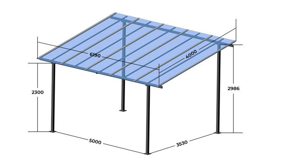 Гараж с навесом под одной крышей [47 фото], как сделать гаражный навес между домом и гаражом своими руками из поликарбоната, проекты гаражей для машины с навесом и хозблоком.