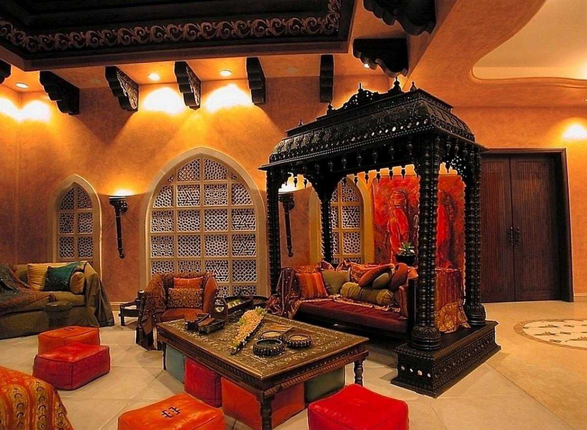 Индийский интерьер – сказка в вашем доме - 104 фото примера