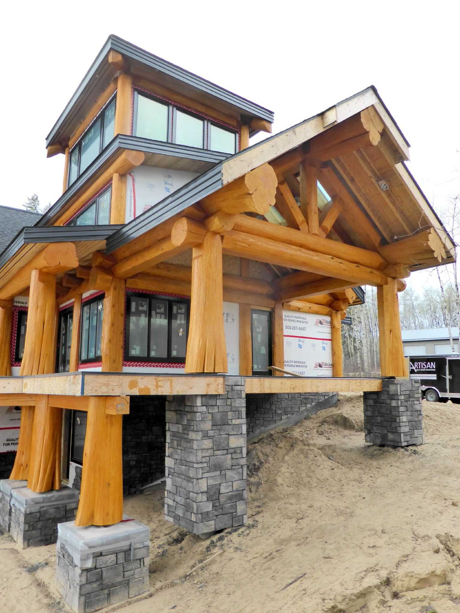 Технология строительства post and beam, особенности, преимущества пост энд бим | экостройхаус