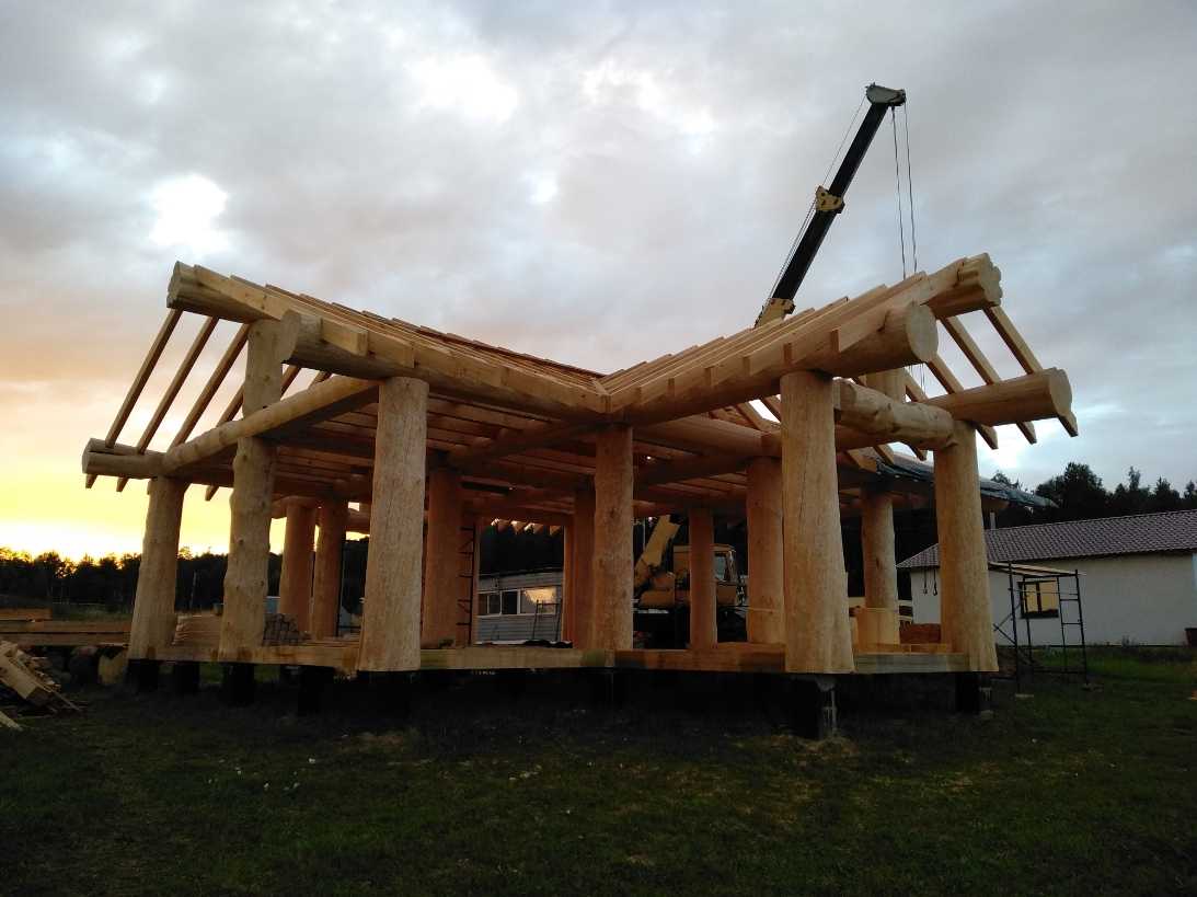 Post & beam проекты домов от bavura