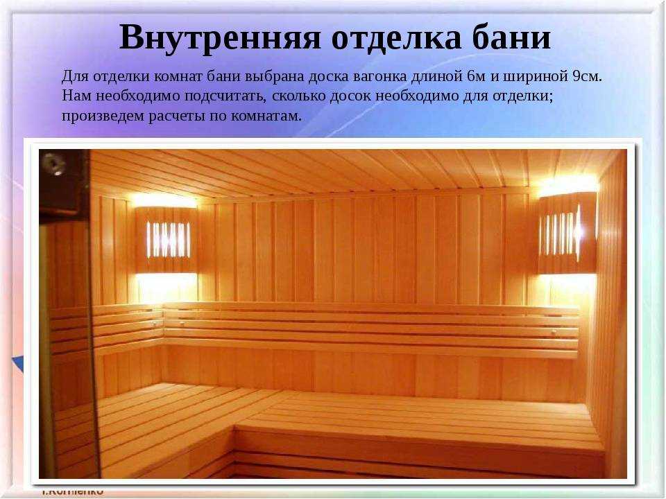 100 лучших идей: отделка бани внутри на фото