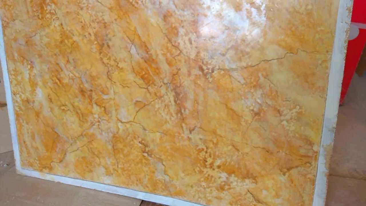 Отделка стен под мрамор венецианской штукатуркой