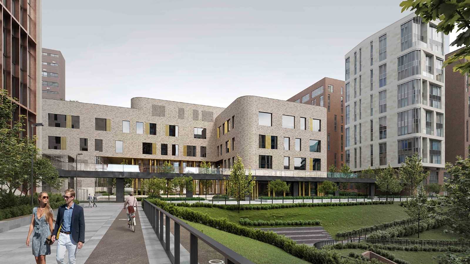 Дизайнерское оформление школьных лестниц «четыре сезона. с любовью к городу»