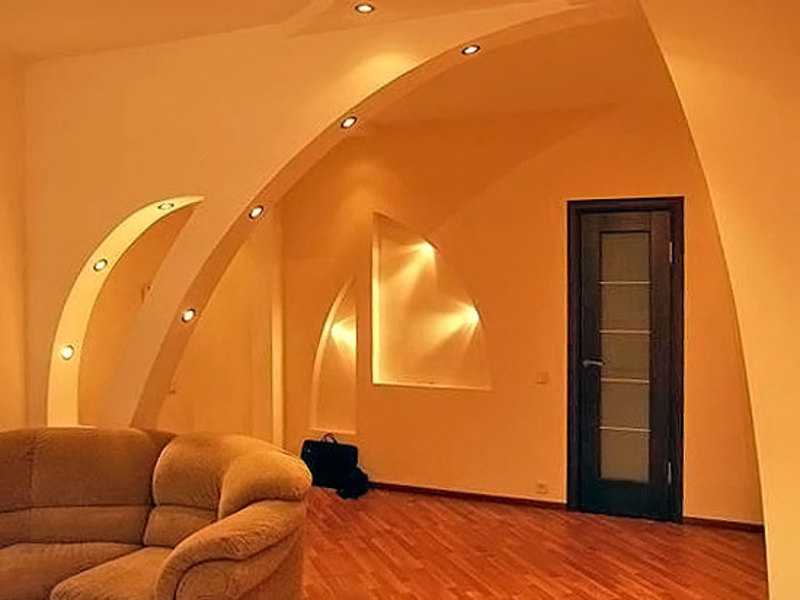 Арки межкомнатные из гипса - вместе мастерим
