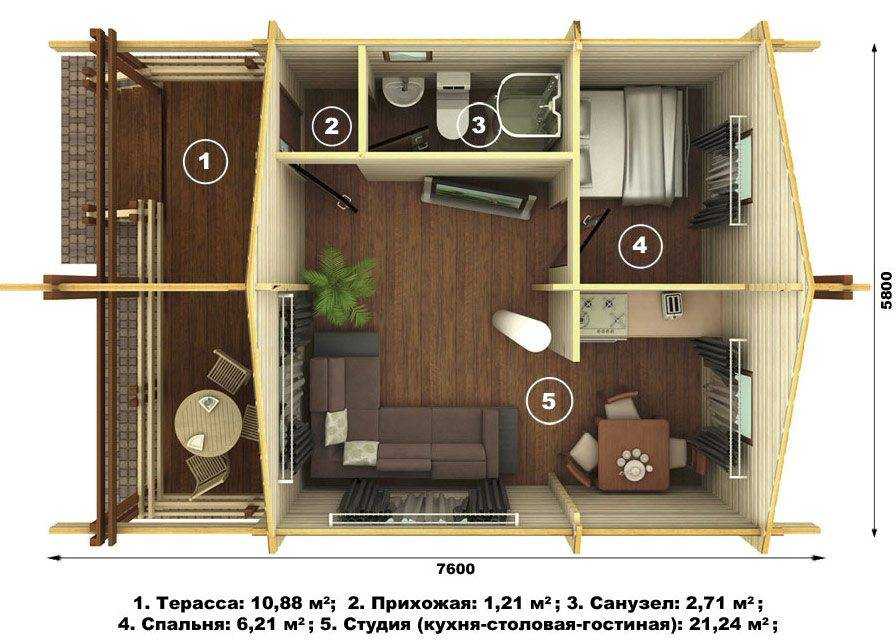 10 крошечных домиков, которые признаны лучшими за последнее время