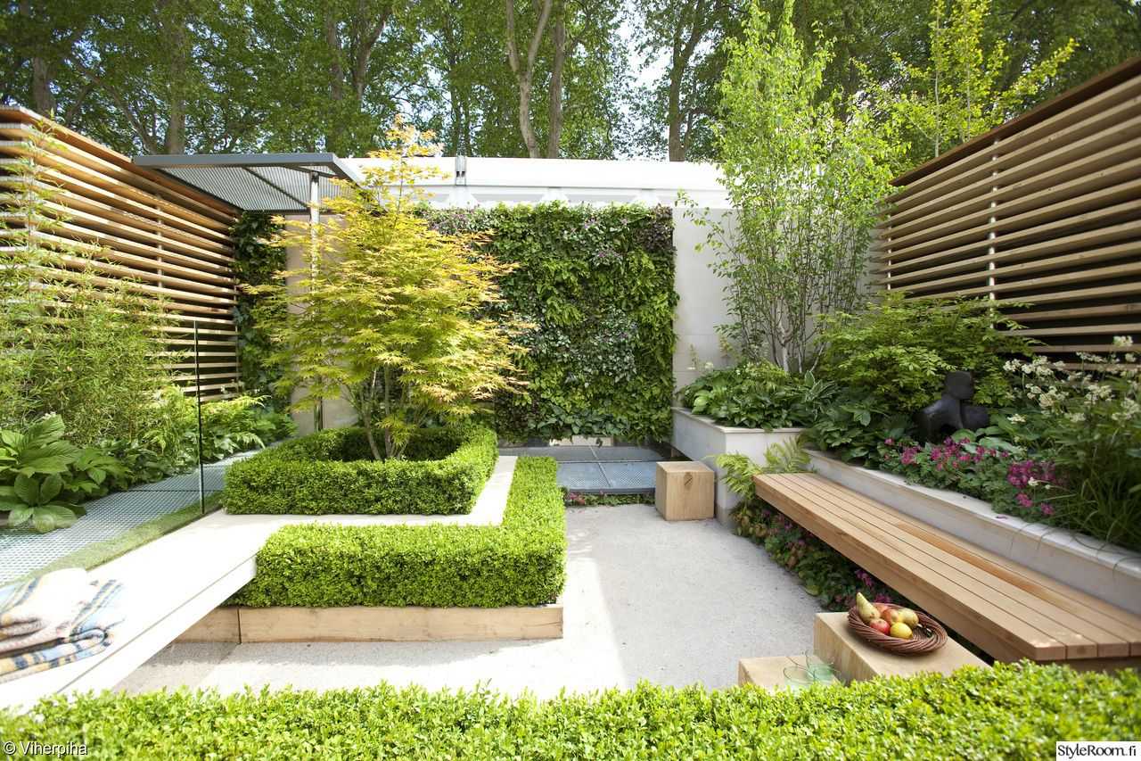 Дизайн сада в стиле минимализм