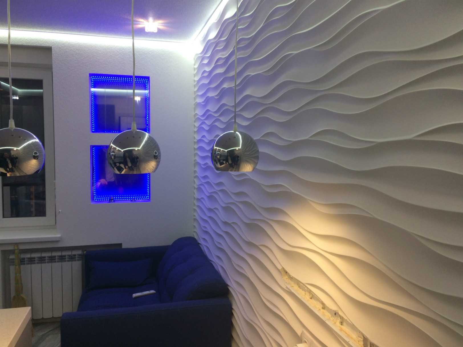 Не как у всех: 3d-панели для стен в интерьере