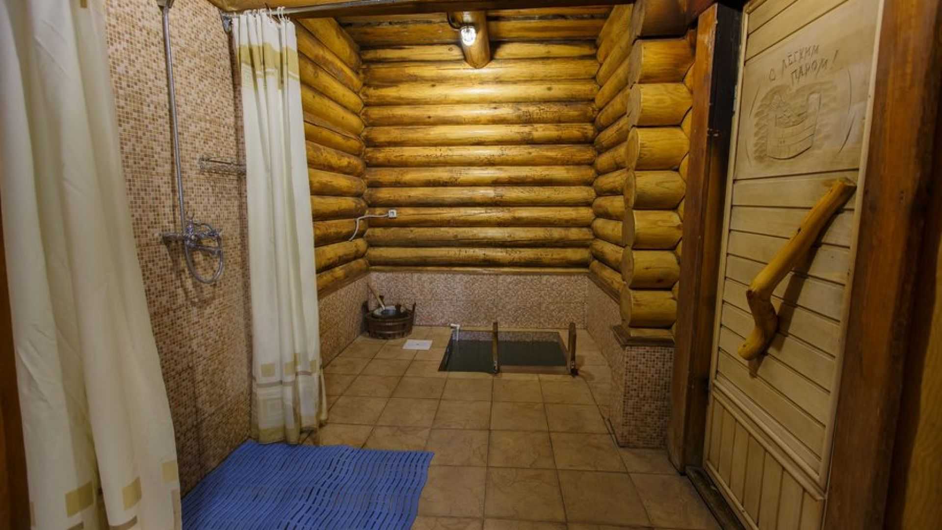 Баня в стиле леший