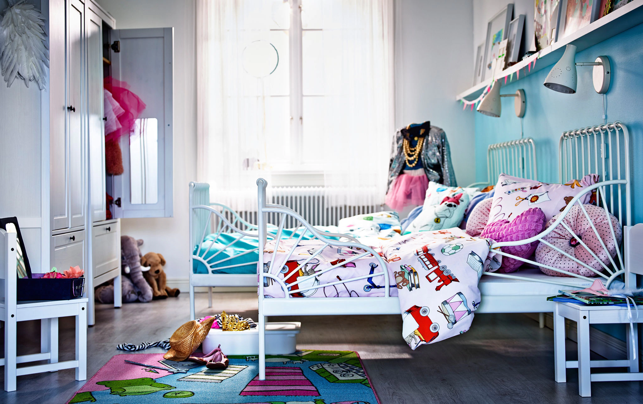Раздвижные кровати ikea: инструкция к металлическим моделям, отзывы